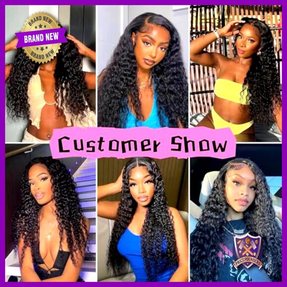 Brazilian Virgin Hair Extensions Water Wave 3 Bundles 18 20 22 main image 5